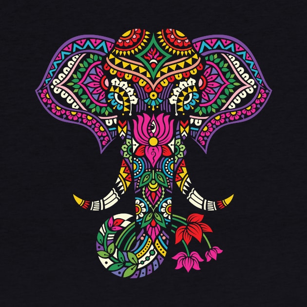 Elephant Art by vaicitriya